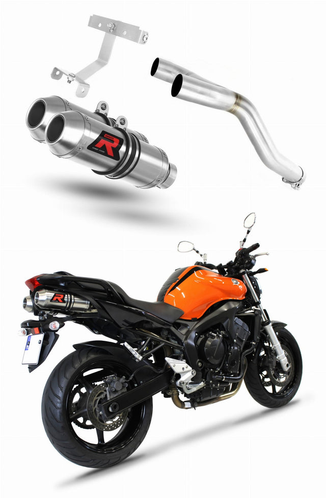 Yamaha FZ6 FAZER 600 S2 2006 - 2010 Exhaust Silencer Muffler OV G2 + dB killer medium 20 m.