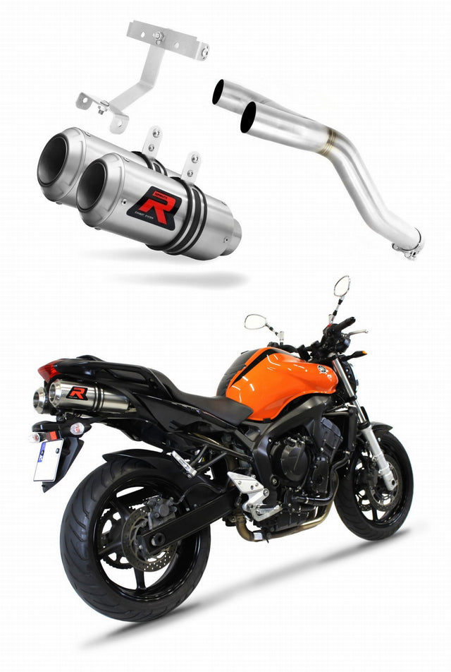 Yamaha FZ6 FAZER 600 S2 2006 - 2010 Exhaust Silencer Muffler GP + dB killer medium 20 m.