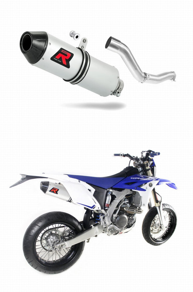 Yamaha WR 450 F 2012 - 2015 Exhaust Silencer Muffler MX2 + dB killer medium 20 m.