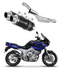 Yamaha TDM 850 1991 - 1995 Exhaust Silencer Muffler GP1 BLACK + dB killer medium 19 m.