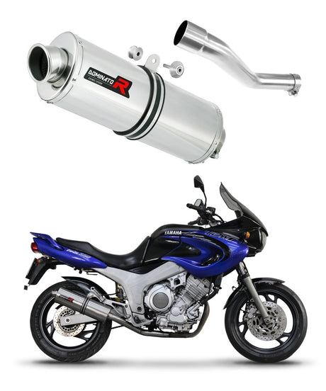 Yamaha TDM 850 Right Side 1991 - 1995 Exhaust Silencer Muffler OV + dB killer medium 19 m.