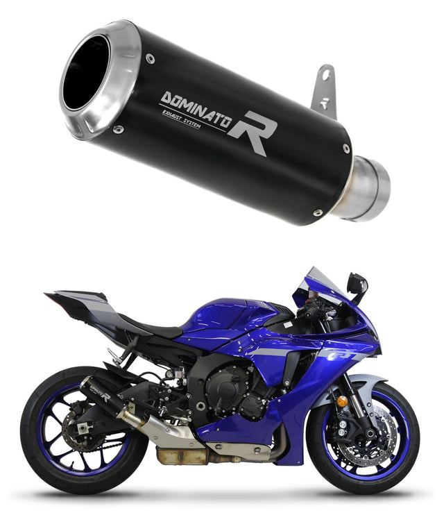 Yamaha YZF R1 1000 RN65 2020 - 2024 Exhaust Silencer Muffler GP BLACK + dB killer medium 20 m.