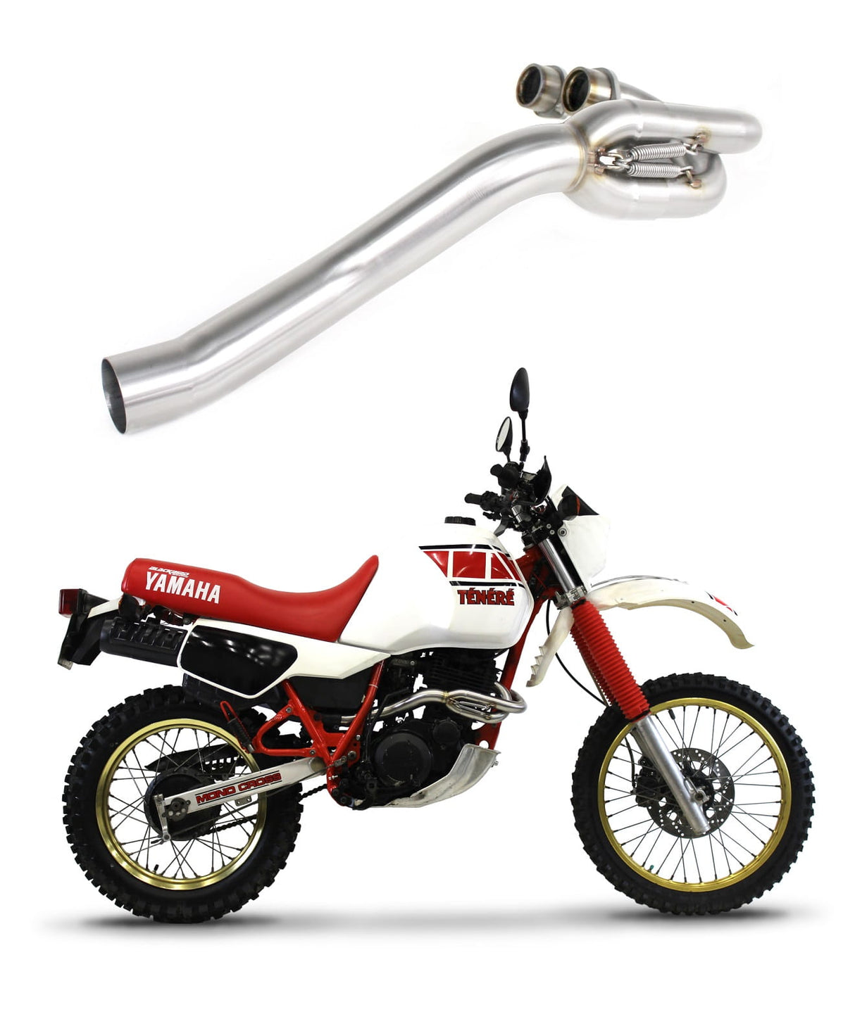 Yamaha XT 600 TENERE 1987 - 1989 Head Pipe Header Collector 19 m.
