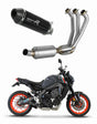Yamaha MT 09 2021 - 2023 Low Level EX Full Exhaust System Collector Silencer HP3 BLACK + dB killer medium 20 m.