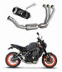 Yamaha MT 09 2021 - 2023 EX Full Exhaust System Collector Silencer GP BLACK + dB killer medium 20 m.