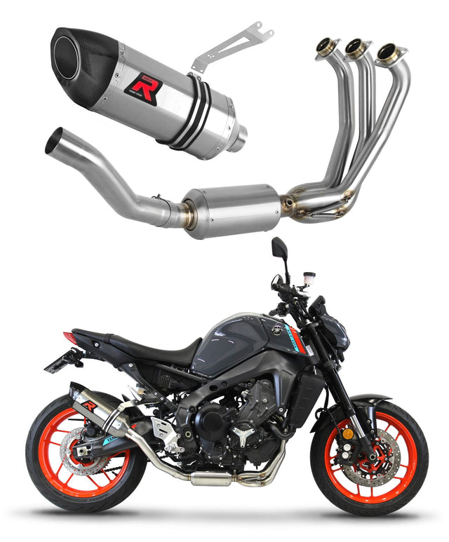 Yamaha MT 09 2021 - 2023 EX Full Exhaust System Collector Silencer HP5 + dB killer medium 20 m.