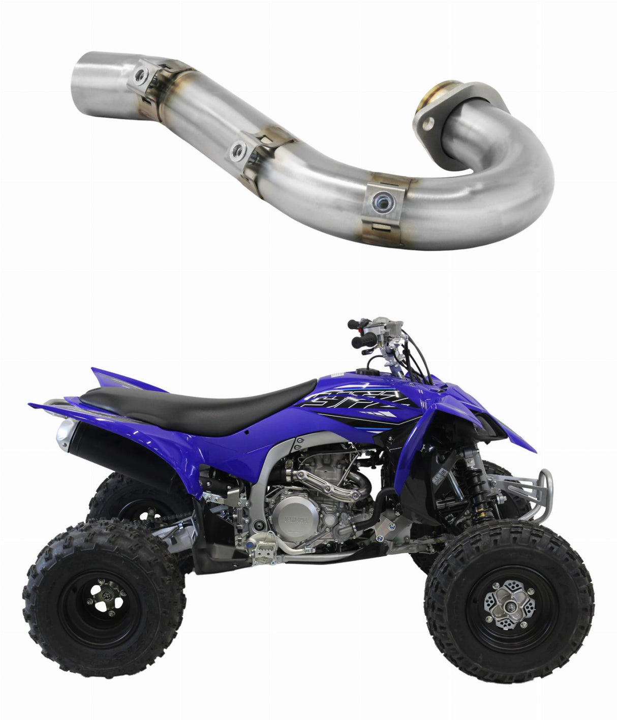 Yamaha YFZ 450 R 2014 - 2022 Head Pipe Header Collector 20 m.