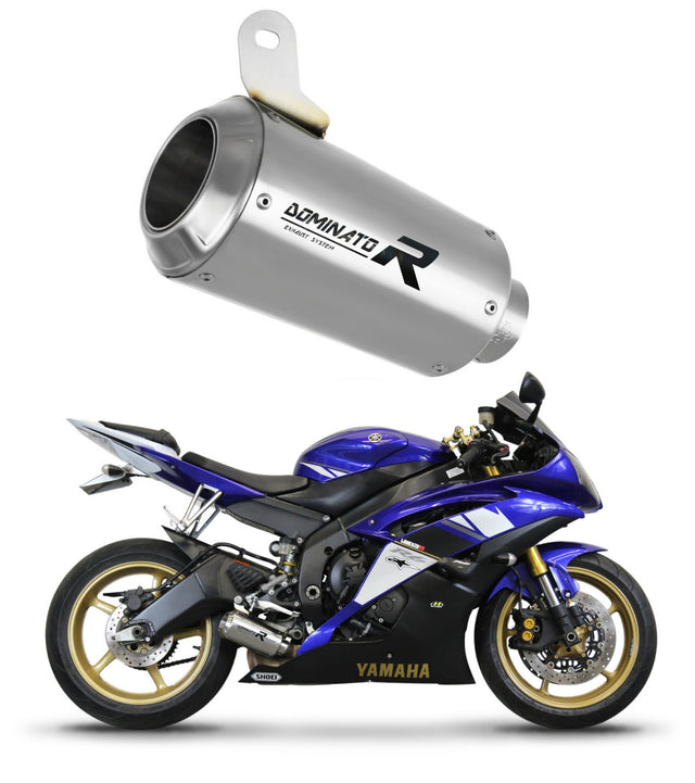 Yamaha YZF R6 2006 - 2016 Exhaust Silencer Muffler GPS + dB killer medium 20 m.
