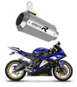 Yamaha YZF R6 2006 - 2016 Exhaust Silencer Muffler GPS + dB killer medium 20 m.