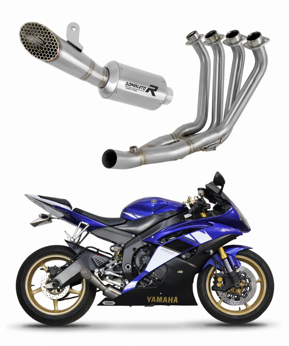 Yamaha YZF R6 2006 - 2016 Full Exhaust System Silencer GP3 EX 20 m.