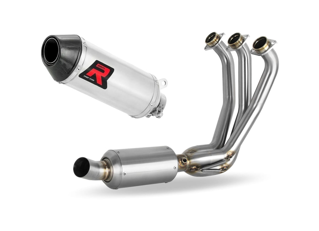 Yamaha XSR 900 2022 - 2023 Low Level EX Full Exhaust System Collector Silencer HP3 + dB killer 20 m.