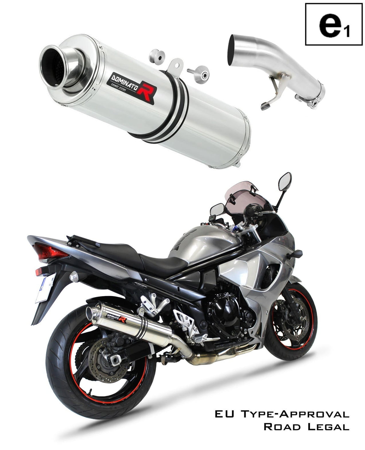 Suzuki GSX 1250 FA 2010 - 2016 EU Approved Exhaust Silencer ST 20 m.
