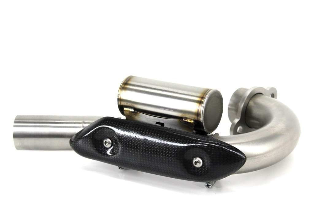 Dominator headers/collector for CRF 250 R Header pipe with PowerBomb 2004-2005