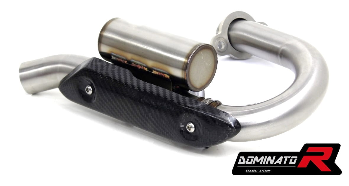 Dominator headers/collector for CRF 250 R Header pipe with PowerBomb 2011-2013