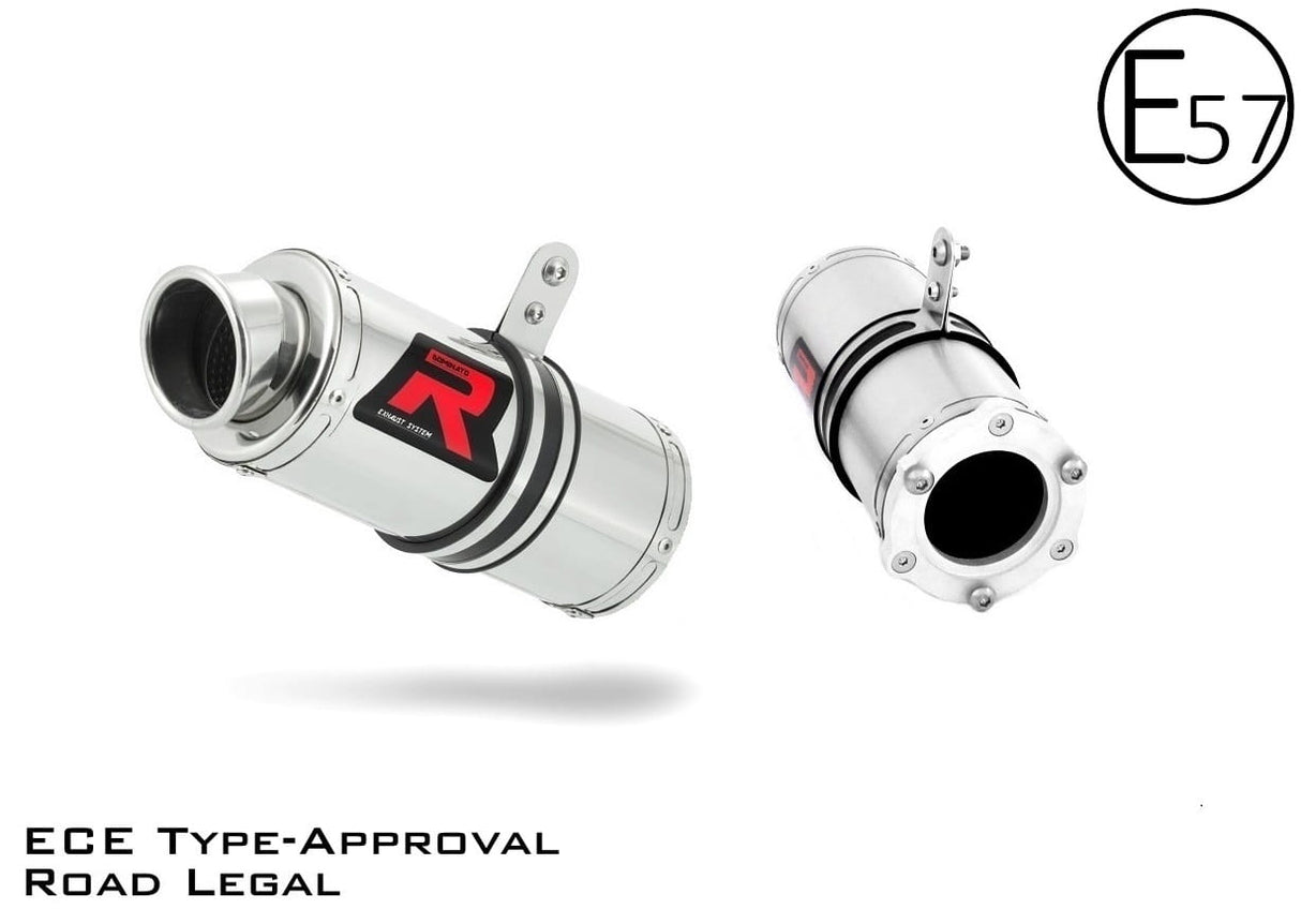 Kawasaki ZX6R 1998 - 2002 EU Approved Exhaust Silencer GP1 19 m.