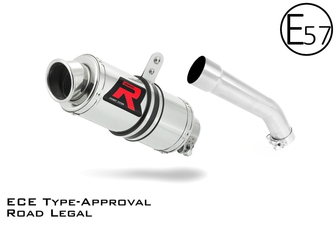 Kawasaki ZX10R 2004 - 2005 EU Approved Exhaust Silencer GP1 20 m.