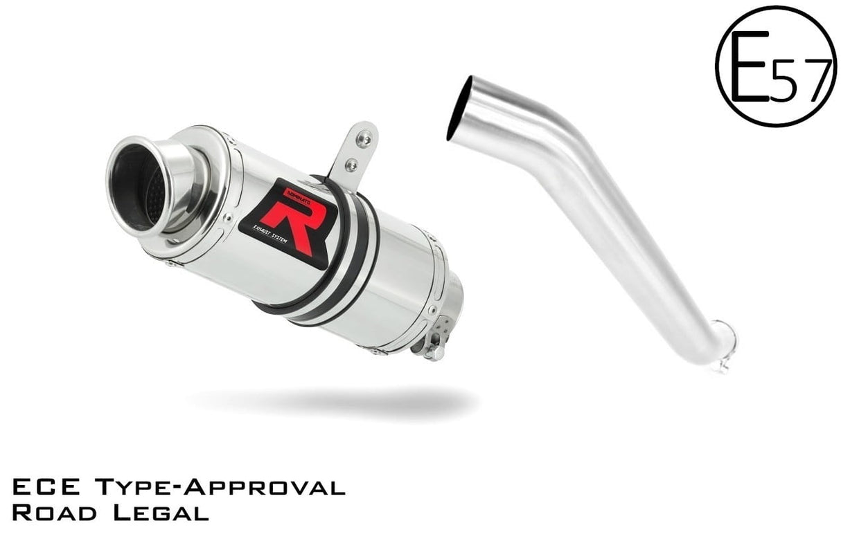 Kawasaki ZX6R 636 2003 - 2004 EU Approved Exhaust Silencer GP1 20 m.