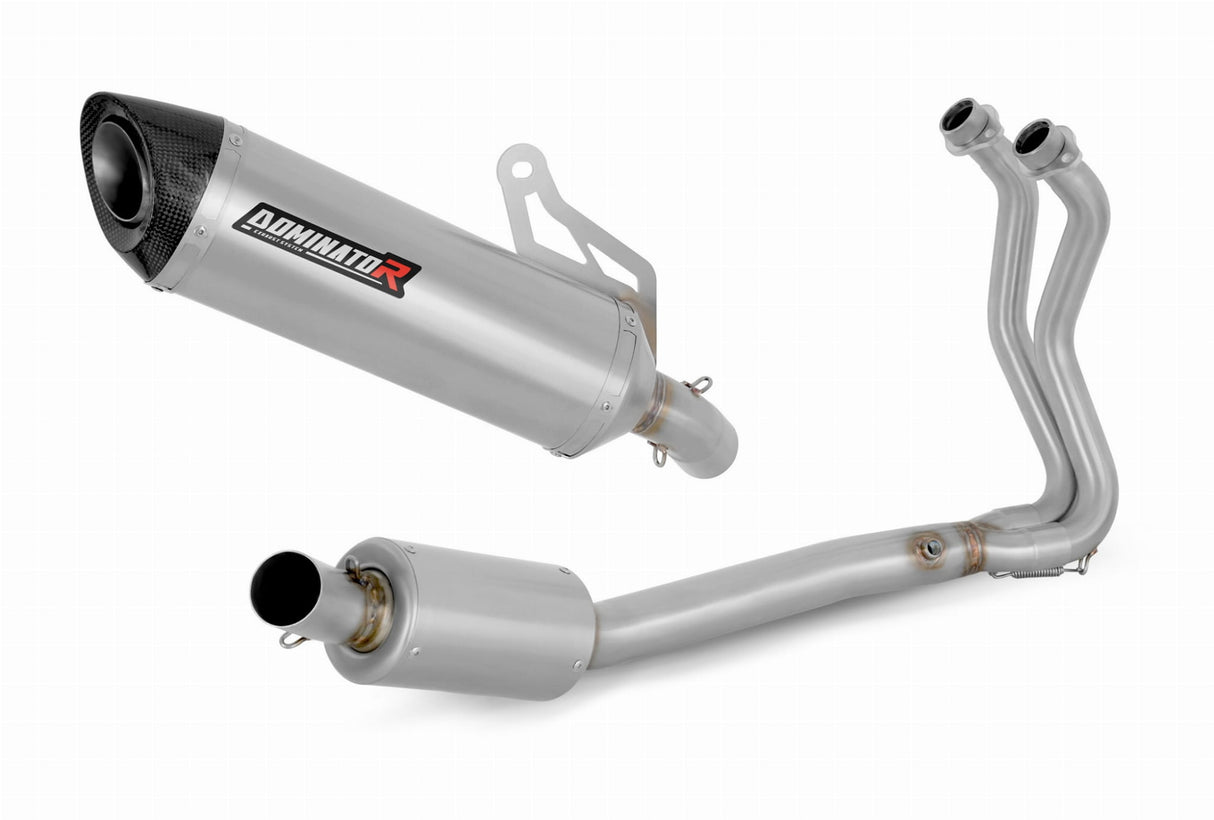 Kawasaki Z400 2018-2023 Full Exhaust System Collector Silencer HP8 + dB killer 20 m.