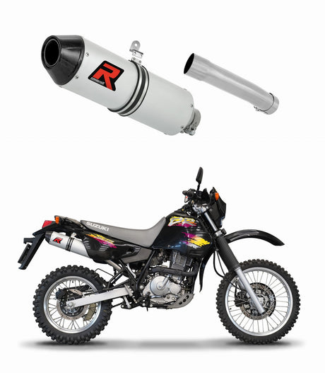 Suzuki DR 650 R / RU / S 1990 - 1995 Exhaust Silencer Muffler MX2 + dB killer 19 m.