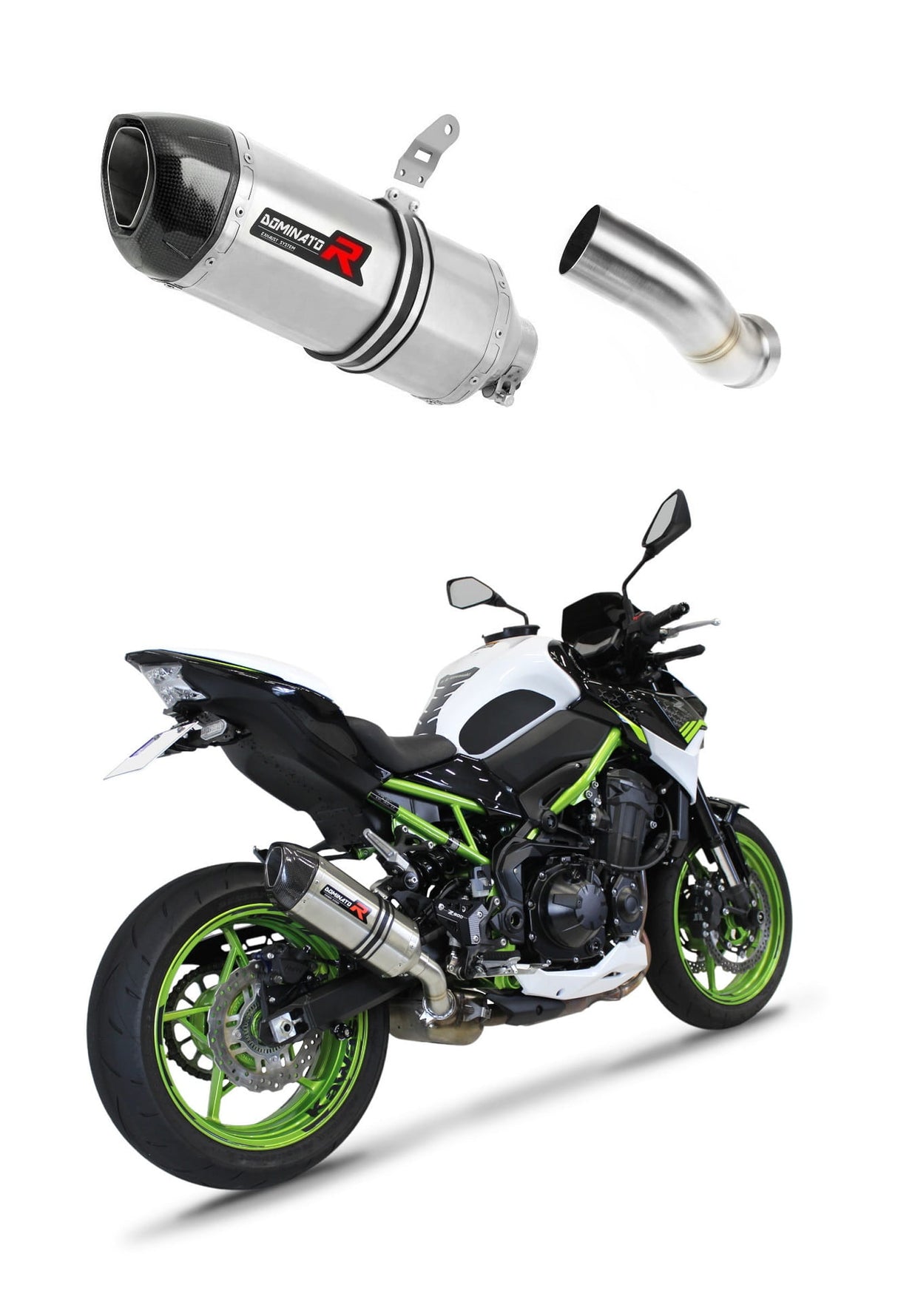 Kawasaki Z 900 A2 2017 - 2019 EU Approved Exhaust Silencer HP1 20 m.
