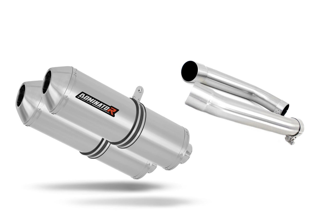 Honda VTR 1000F Firestorm 2002 - 2006 Exhaust Silencer Muffler OVR + dB killer 20 m.