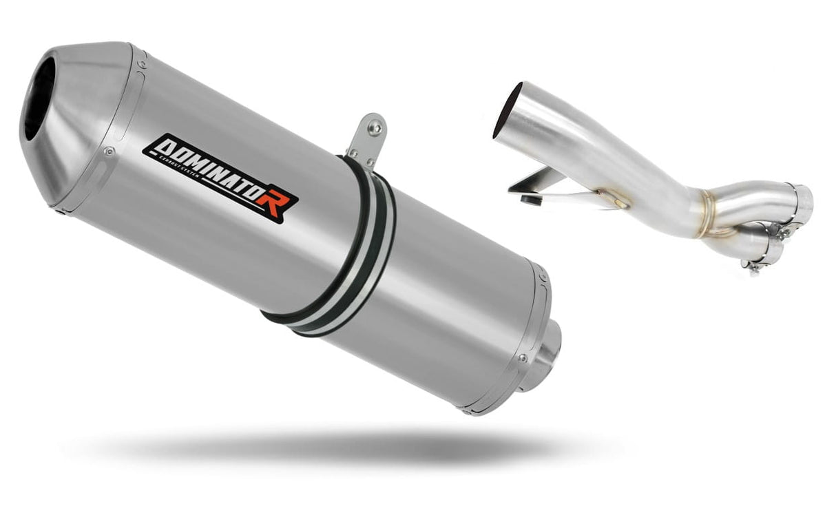 Honda NTV 650 REVERE 1988 - 1997 Exhaust Silencer Muffler OVR + dB killer 19 m.