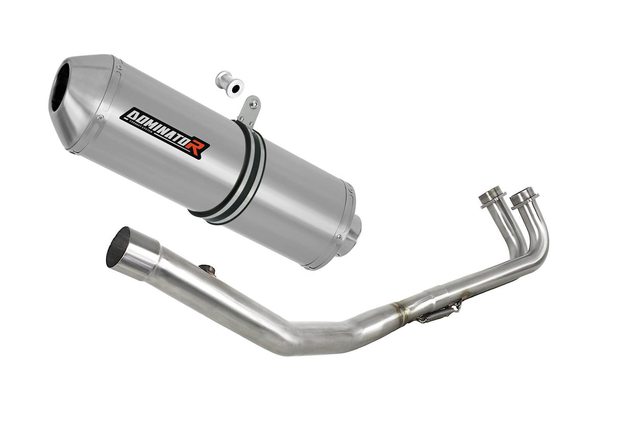 YAMAHA T-MAX 500 2008 - 2011 Full Exhaust System Collector Silencer OVR + dB killer 20 m.