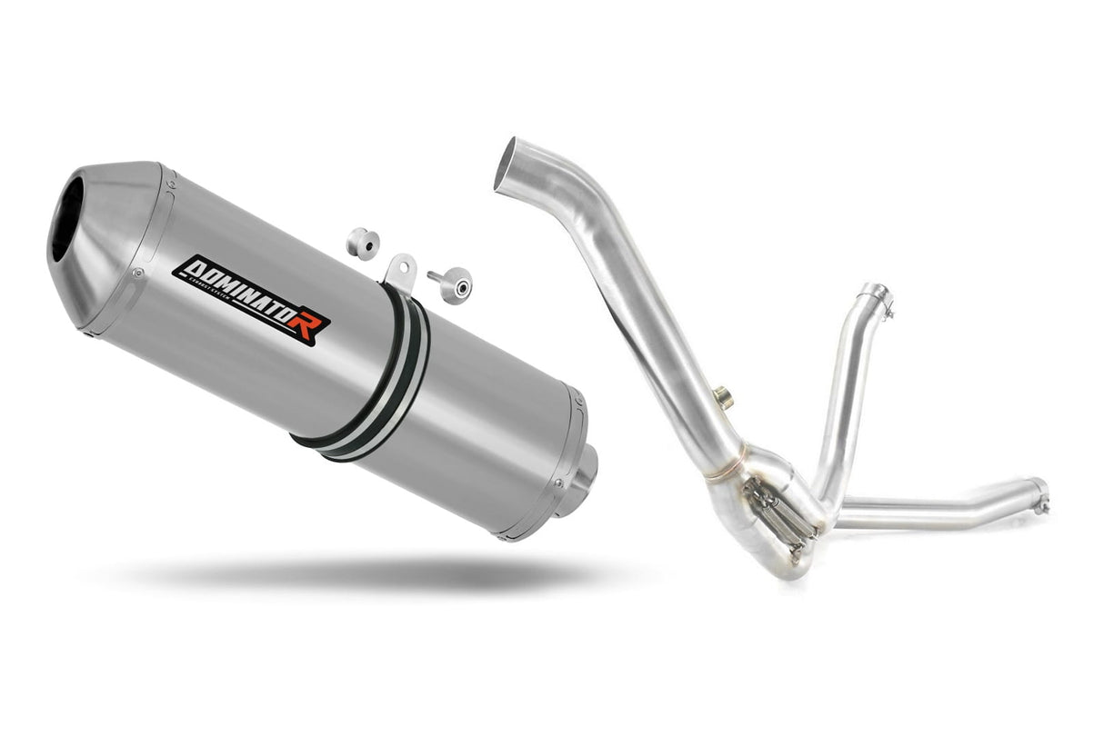 SUZUKI DL 650 V Strom / XT 2012 - 2016 Exhaust Silencer Muffler OVR + dB killer 20 m.