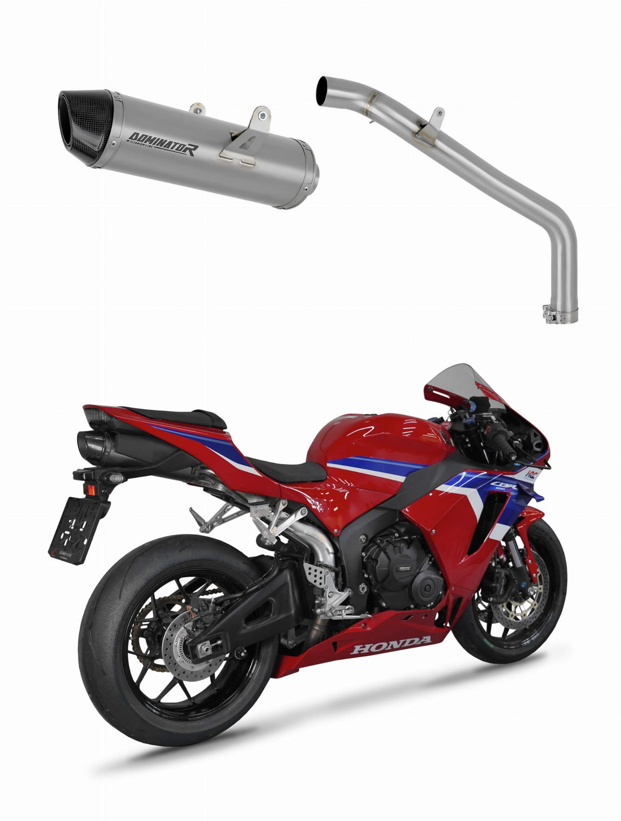 Honda CBR 600RR 2013 - 2025 Exhaust Silencer Muffler Titanium HP2 + dB killer 20 m.