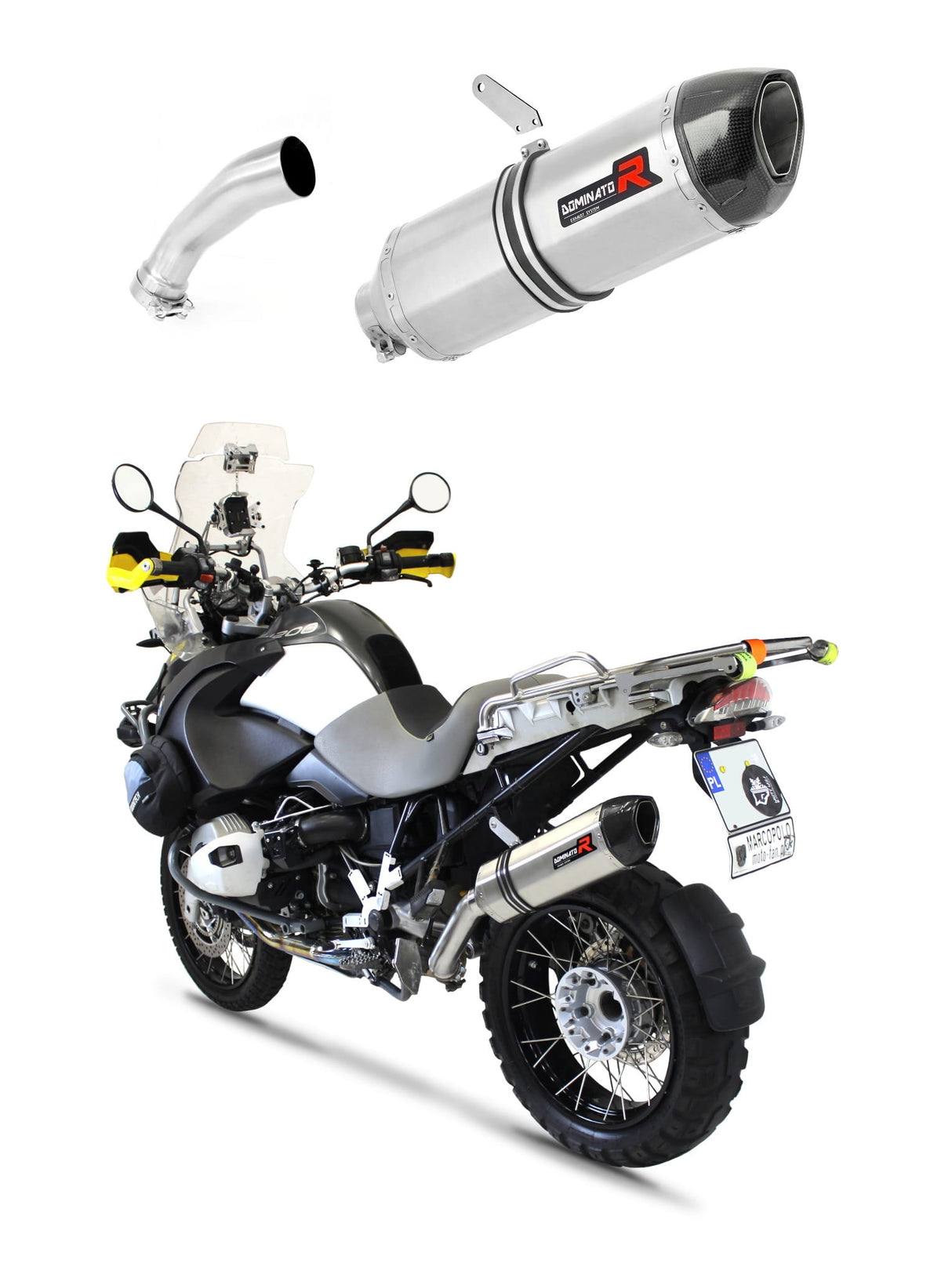 BMW R1200GS 2010 - 2012 EU Approved Exhaust Silencer HP1 20 m.