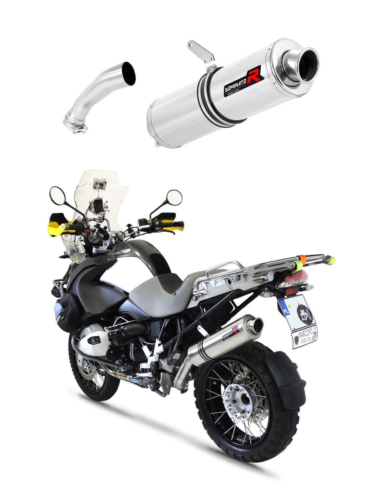 BMW R1200GS 2010 - 2012 EU Approved Exhaust Silencer ST 20 m.