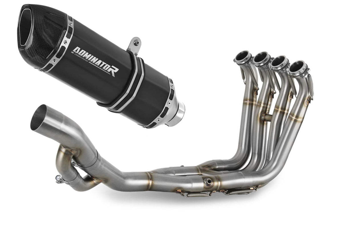 BMW S1000R 2017 - 2020 Full Exhaust System Collector Silencer HP1 BLACK + dB killer medium 20 m.