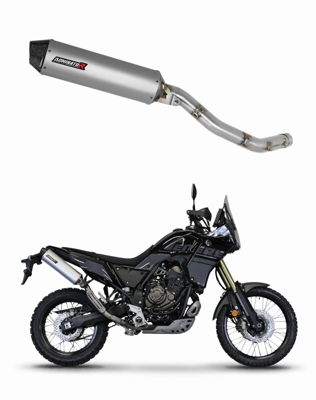 Yamaha Tenere 700 2021 - 2024 Exhaust Silencer Muffler MX2 + dB killer medium 20 m.