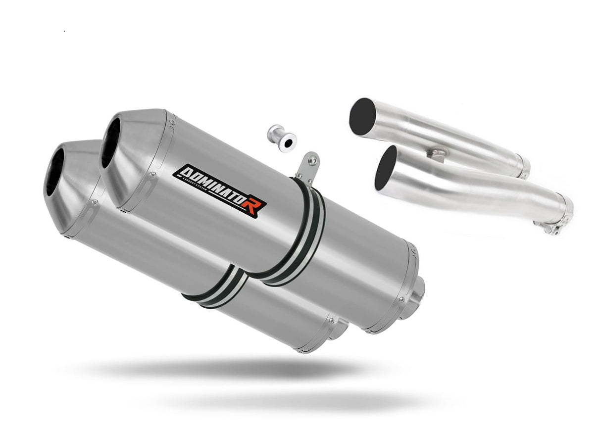 Kawasaki ZZR 1200 2002 - 2005 Exhaust Silencer Muffler OVR + dB killer 20 m.