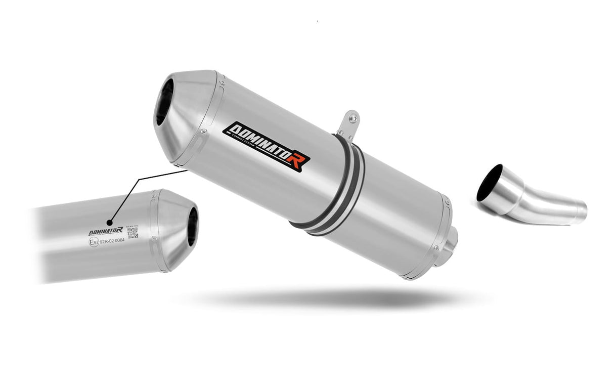 Kawasaki ZX6R 636 2009 - 2024 EU Approved Exhaust Silencer OVR 20 m.