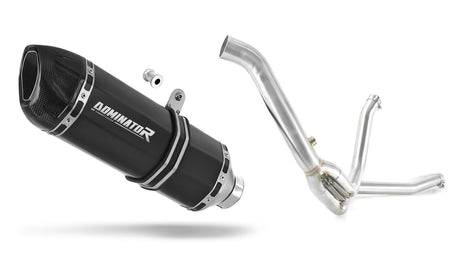 Suzuki DL 650 V Strom 2007 - 2011 Exhaust Silencer Muffler HP1 BLACK + dB killer 20 m.