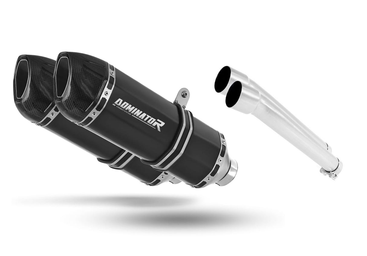 Ducati 900 SPORT 2000 - 2002 Exhaust Silencer Muffler HP1 BLACK + dB killer 20 m.