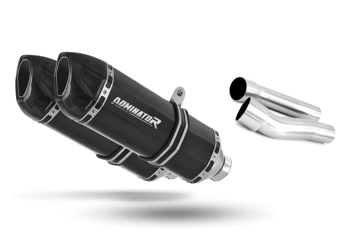 Ducati MONSTER 1000 2003 - 2005 Exhaust Silencer Muffler HP1 BLACK + dB killer 20 m.