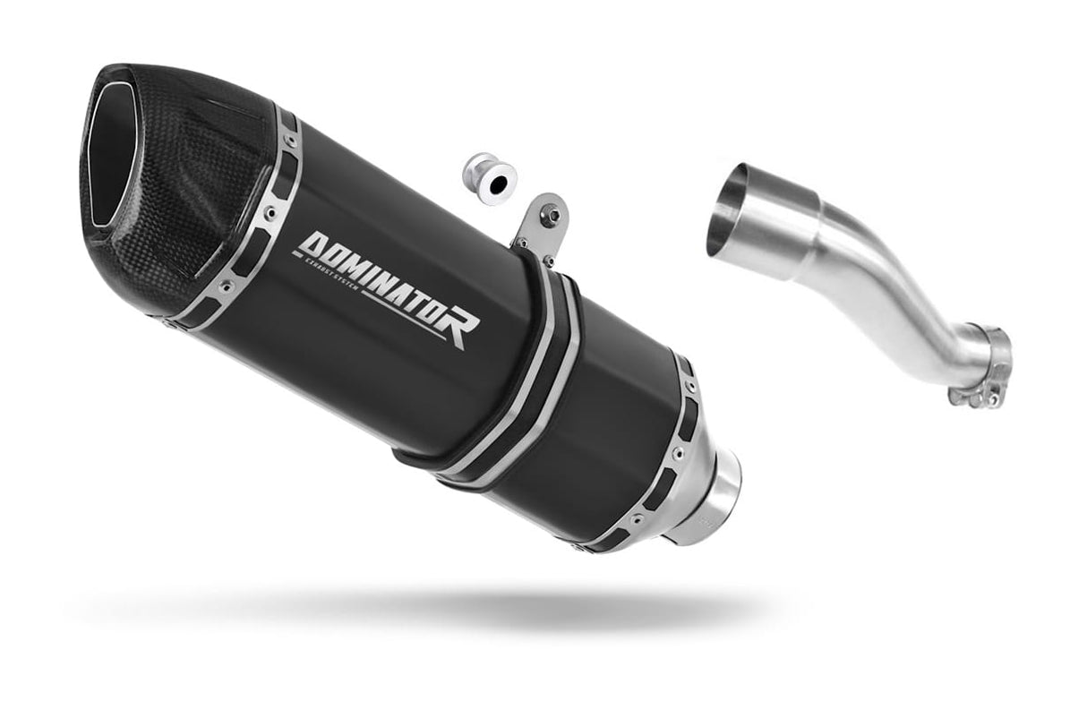 Honda CBR 500 R 2016 - 2023 Exhaust Silencer Muffler HP1 BLACK + dB killer 20 m.