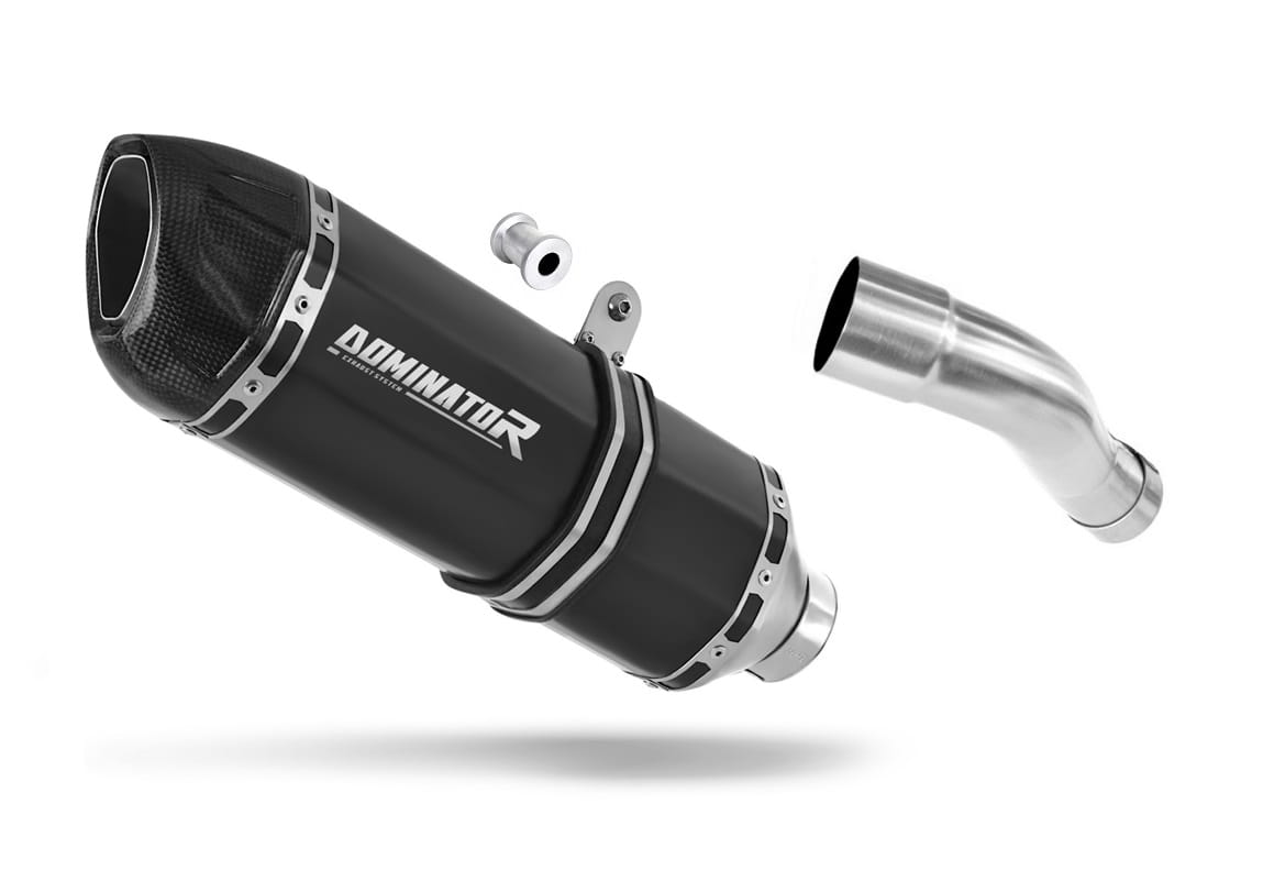 Honda CBR 600F PC41 2011 - 2015 Exhaust Silencer Muffler HP1 BLACK + dB killer 20 m.