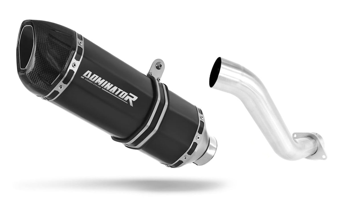 Honda VFR 750 1993 - 1997 HI Level Exhaust Silencer Muffler HP1 BLACK + dB killer 19 m.