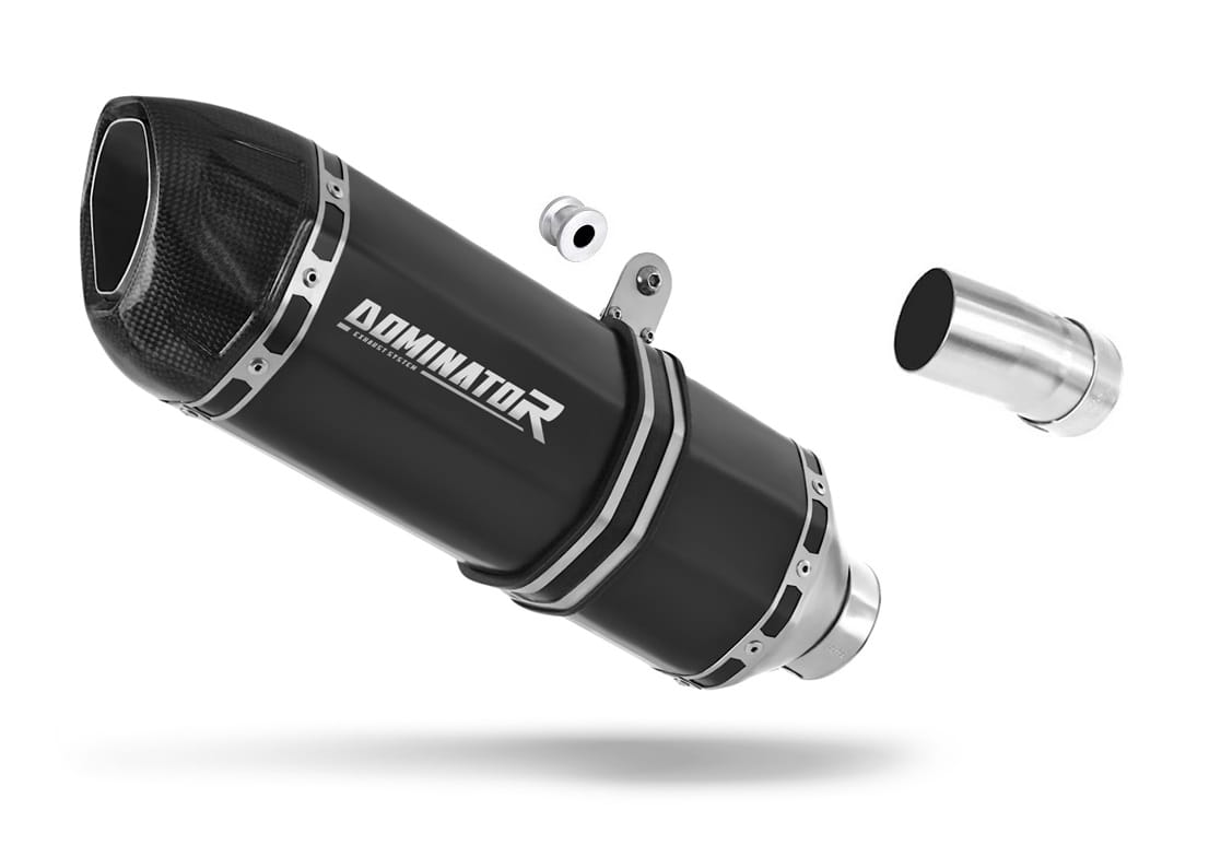 Honda CB 1000 R 2018 - 2020 Exhaust Silencer Muffler HP1 BLACK + dB killer 20 m.