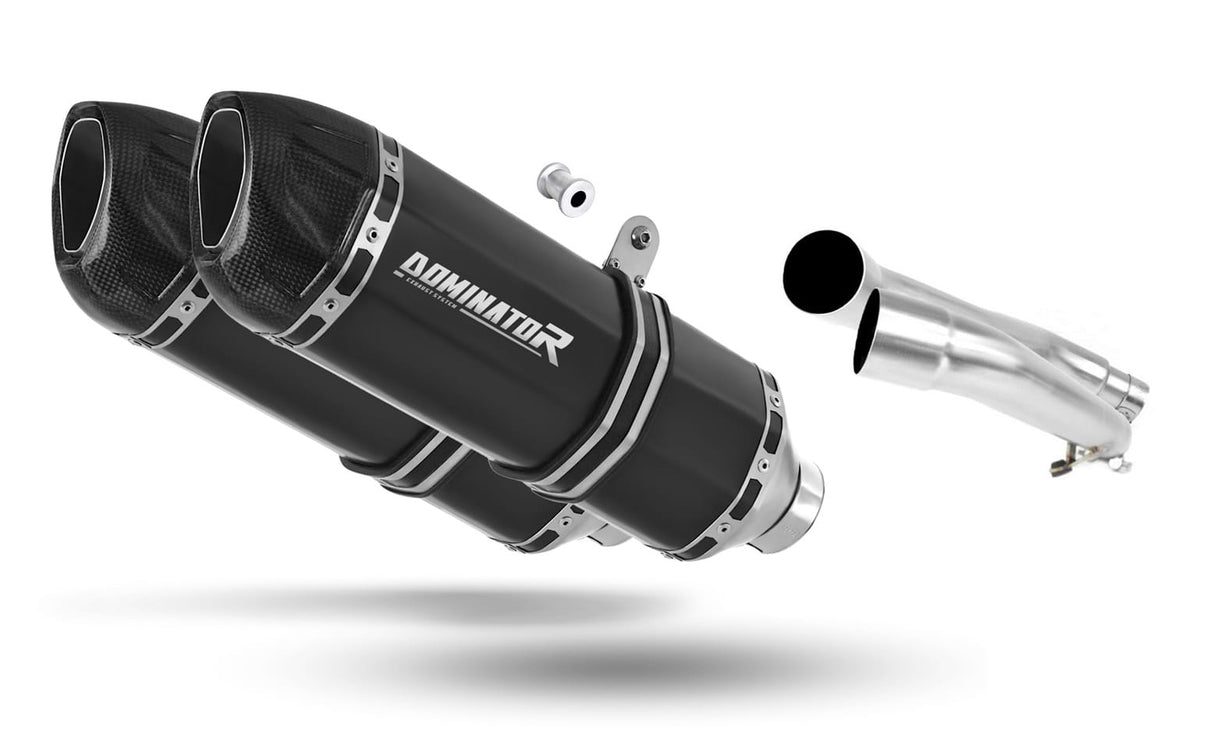 Honda CBF 1000 2006 - 2009 Exhaust Silencer Muffler HP1 BLACK + dB killer 20 m.