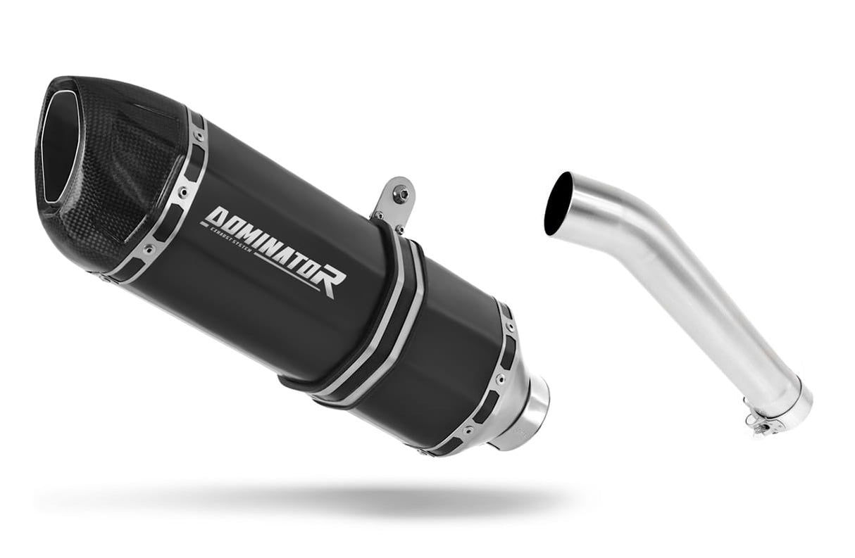 Honda CB 1300 2003 - 2012 Exhaust Silencer Muffler HP1 BLACK + dB killer 20 m.