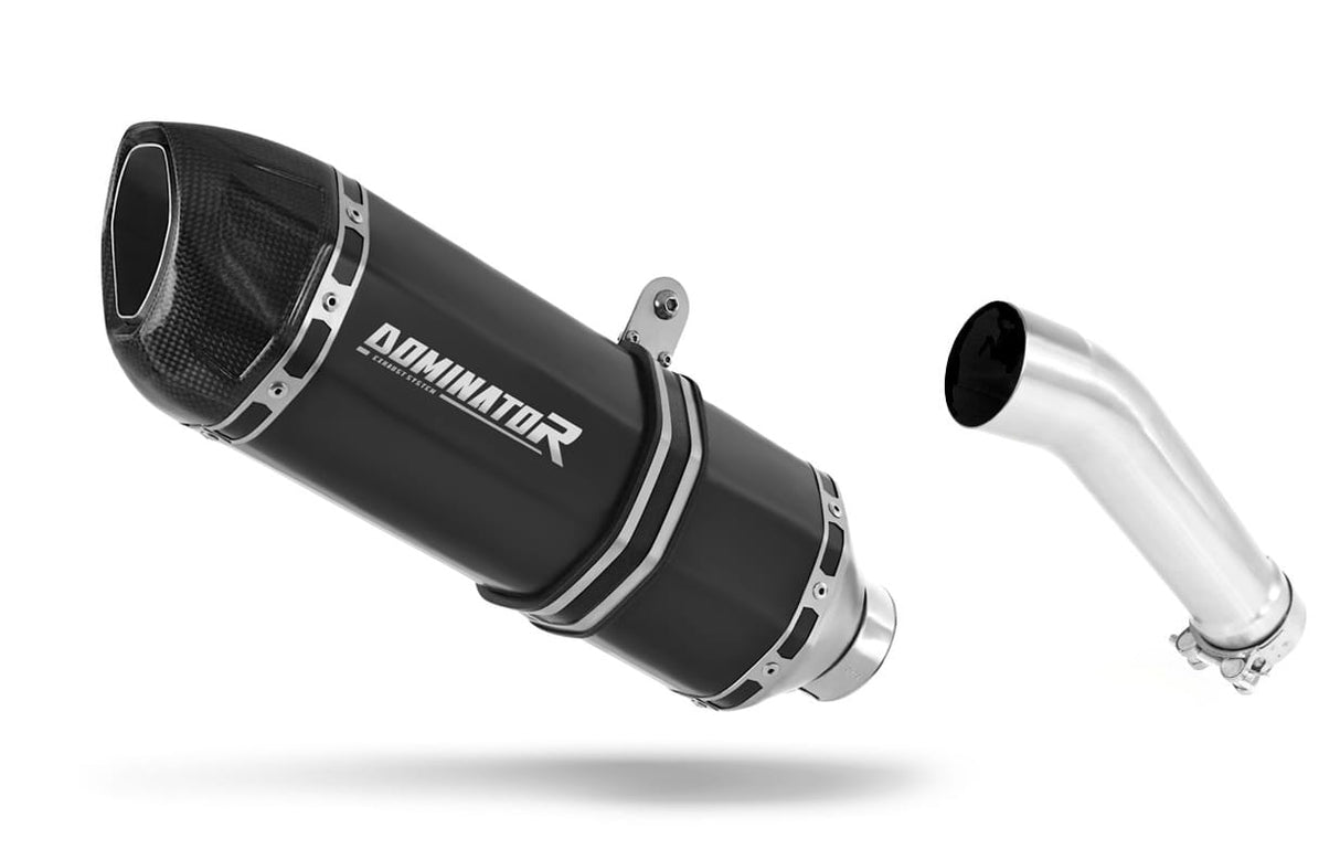 Kawasaki ER 5 500 1996 - 2006 Exhaust Silencer Muffler HP1 BLACK + dB killer 19 m.