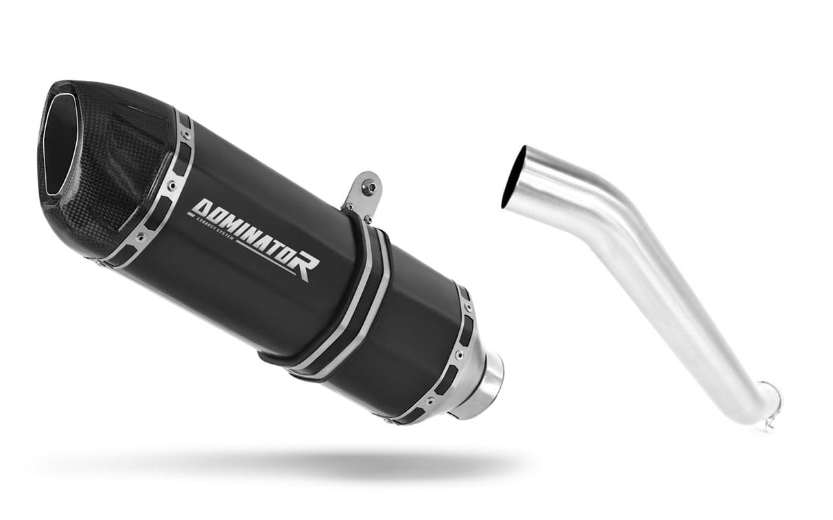 Kawasaki ZX6R 636 2003 - 2004 Exhaust Silencer Muffler HP1 BLACK + dB killer 20 m.