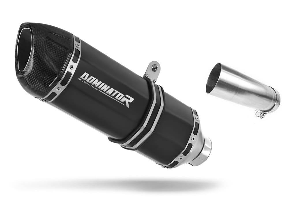 Kawasaki ZX10R 2011 - 2015 Exhaust Silencer Muffler HP1 BLACK + dB killer 20 m.