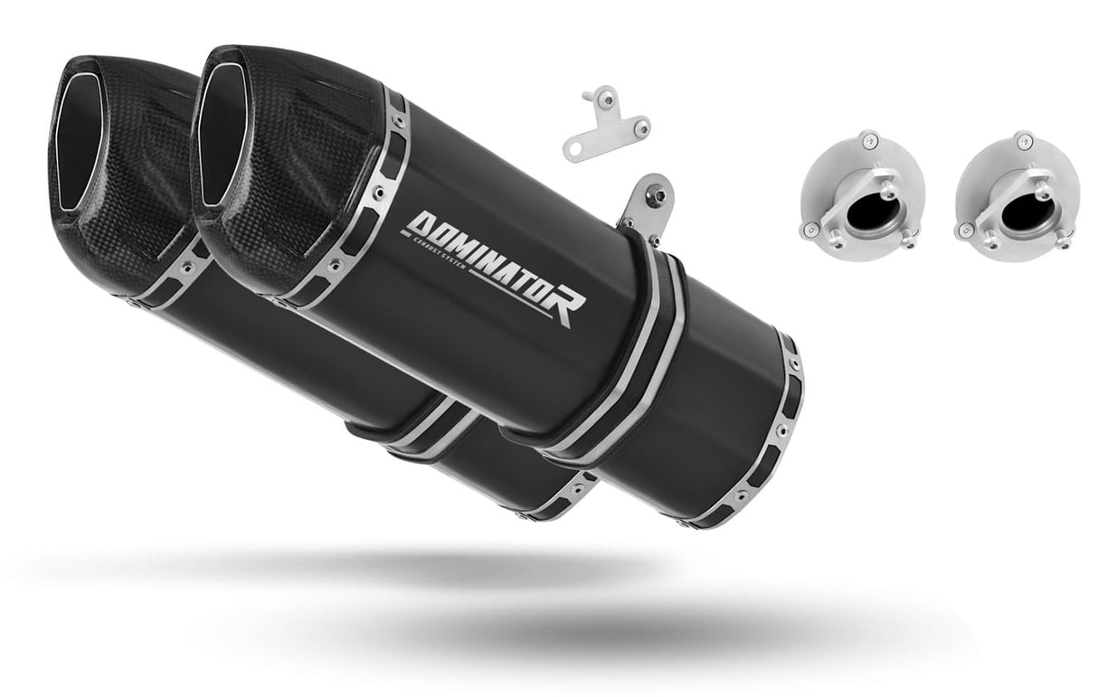 KTM 690 SM SUPERMOTO Exhaust Silencer Muffler HP1 BLACK + dB killer