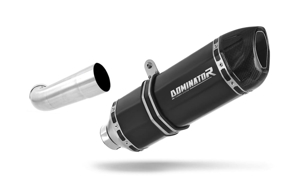 Moto Guzzi 1200 Sport 4V Exhaust Silencer Muffler HP1 BLACK + dB killer