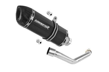 Suzuki BURGMAN 400 2003 - 2006 Exhaust Silencer Muffler HP1 BLACK + dB killer 20 m.